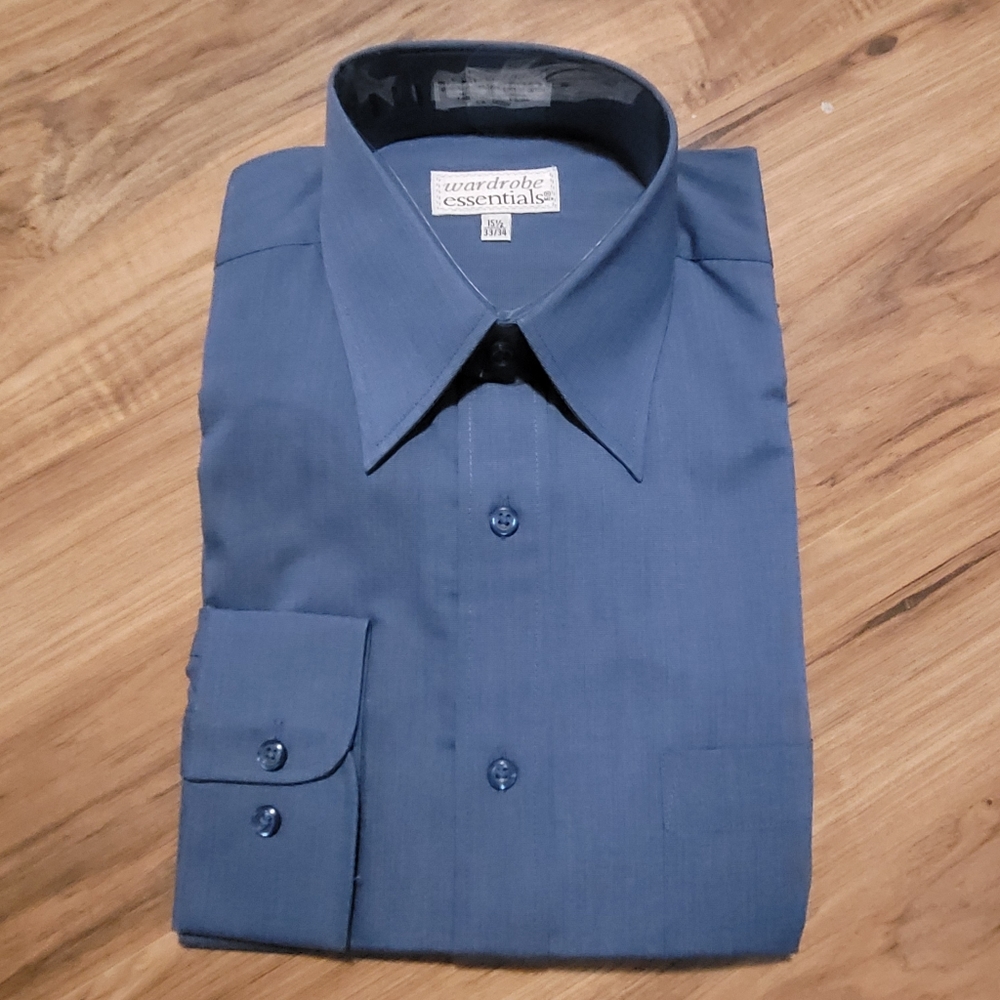 NWT Mens Dress Shirt Size 15 1/2
